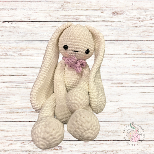 Conejito de la calma amigurumi tejido a mano para bebé